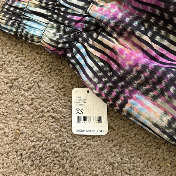 NWT Free People Movement The Way Home Printed Shorts in Euphoria size Xs - Picture 7 of 10